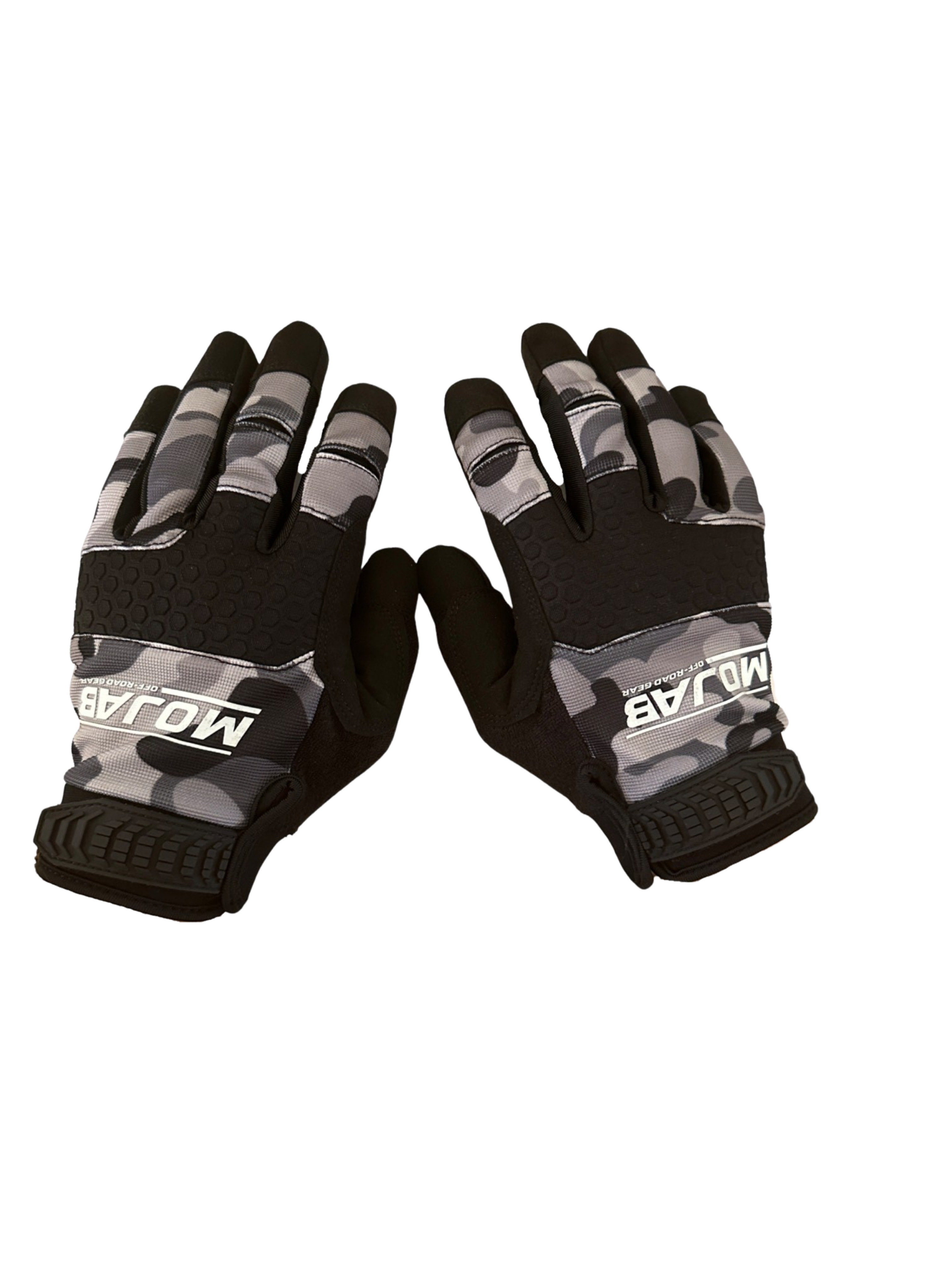 Photo of Camo design Touchscreen compatible Work/ driving gloves by MOJAB OFFROAD - Premium Apparel & Accessories for UTVs / Side by Sides