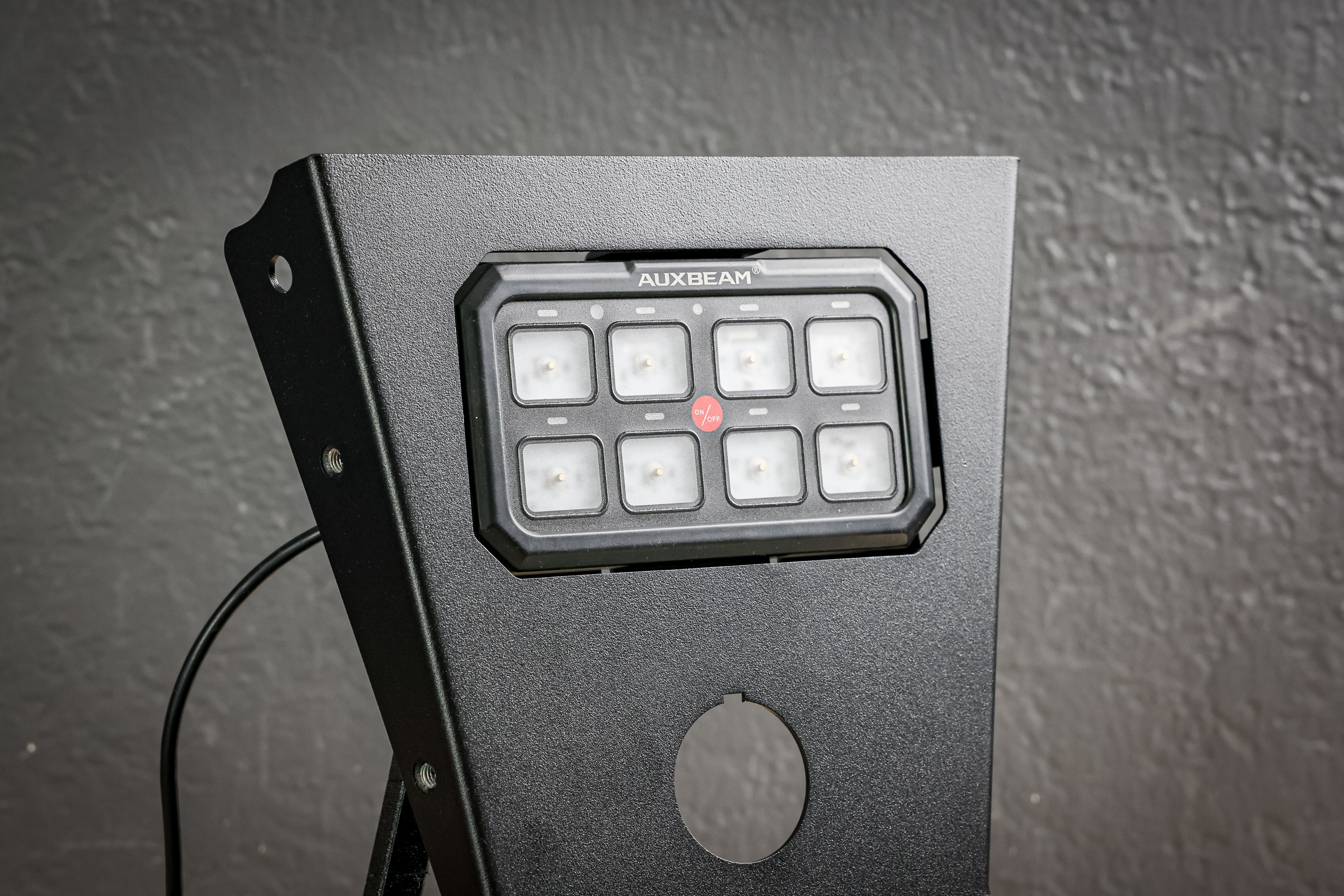 Photo of SFM Auxbeam XL 8 Gang Mount by StayFlush Motorsports - Premium for UTVs / Side by Sides