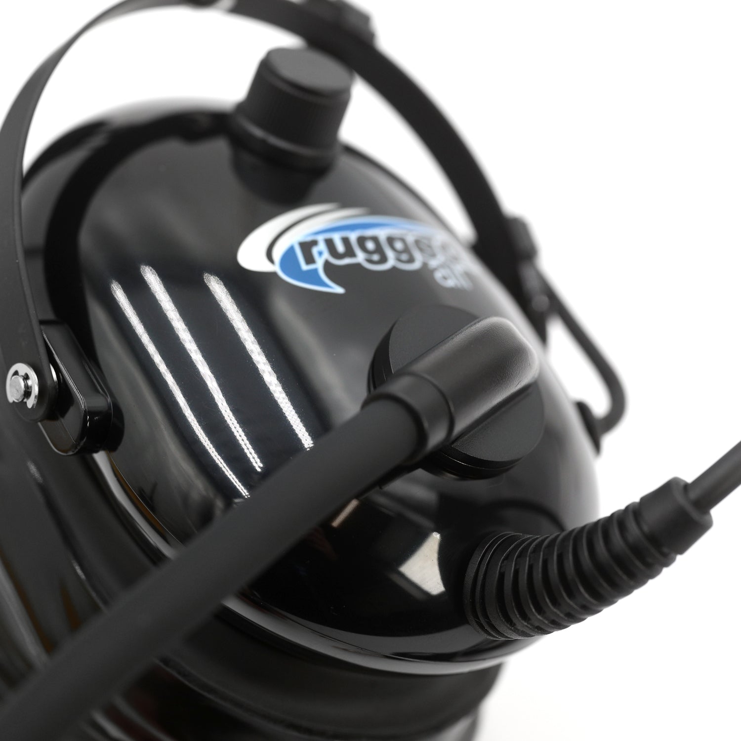 Photo of Rugged Radios Rugged Air RA900 General Aviation Instructor Pilot Headset with PTT by Rugged Radios - Premium for UTVs / Side by Sides