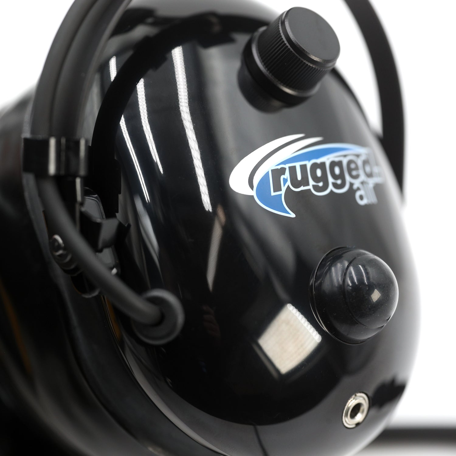 Photo of Rugged Radios Rugged Air RA900 General Aviation Instructor Pilot Headset with PTT by Rugged Radios - Premium for UTVs / Side by Sides