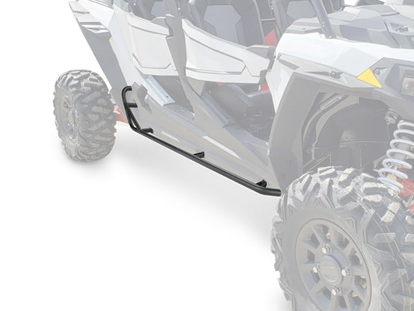 Photo of Aluminum Roof & 4 Steel Side Steps Nerf Bars For Polaris RZR by Kemimoto - Premium for UTVs / Side by Sides