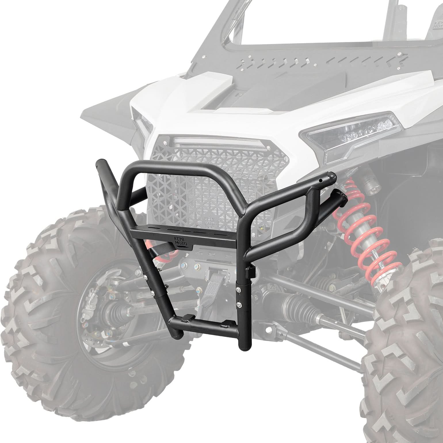 Photo of Kemimoto Heavy Duty Steel Front Bumper for Polaris RZR XP 1000/ XP 4 1000 2024-2025 by Kemimoto - Premium for UTVs / Side by Sides