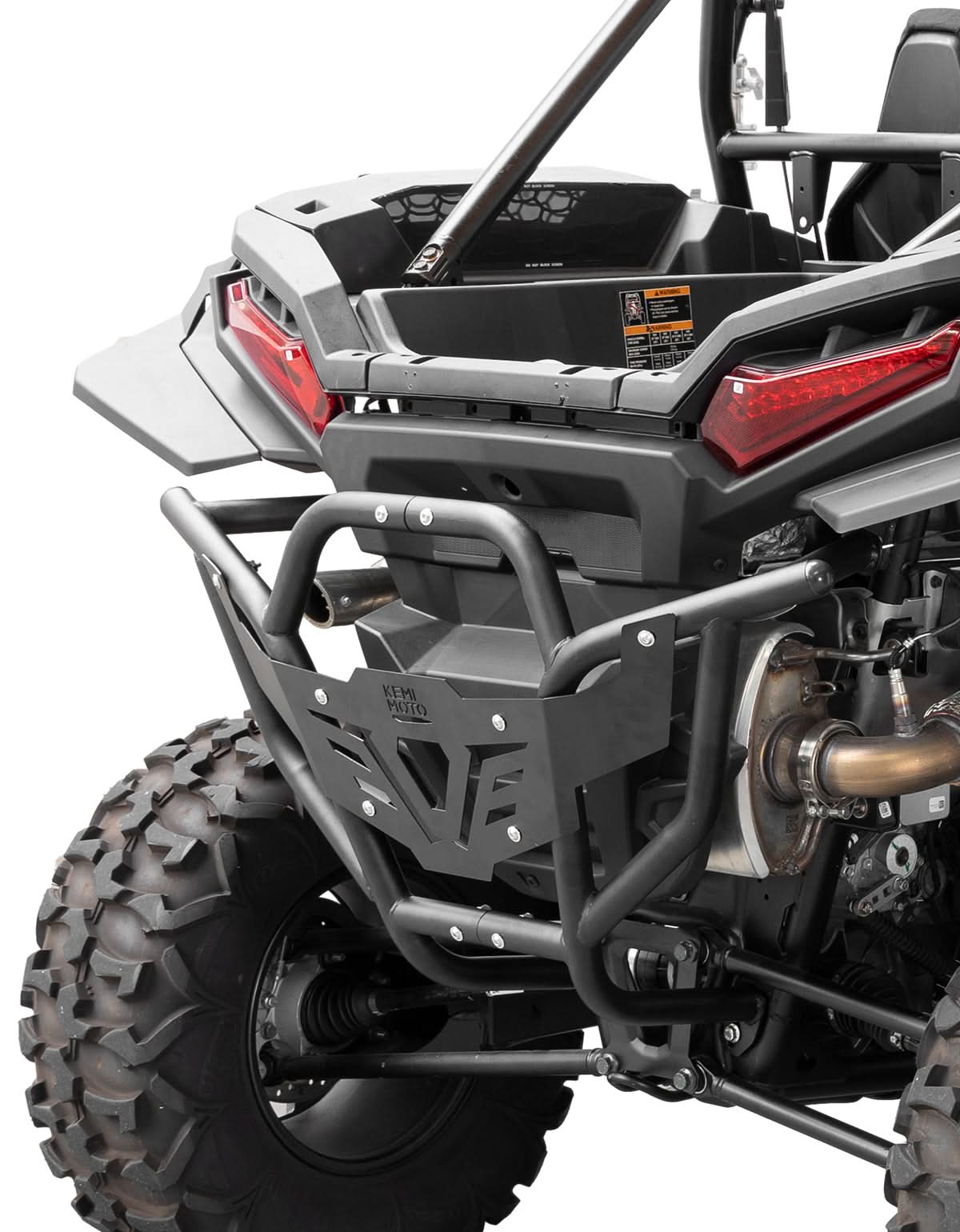 Photo of Kemimoto Heavy Duty Steel Rear Bumper for 2024-2025 Polaris RZR XP 1000/ 4 by Kemimoto - Premium for UTVs / Side by Sides