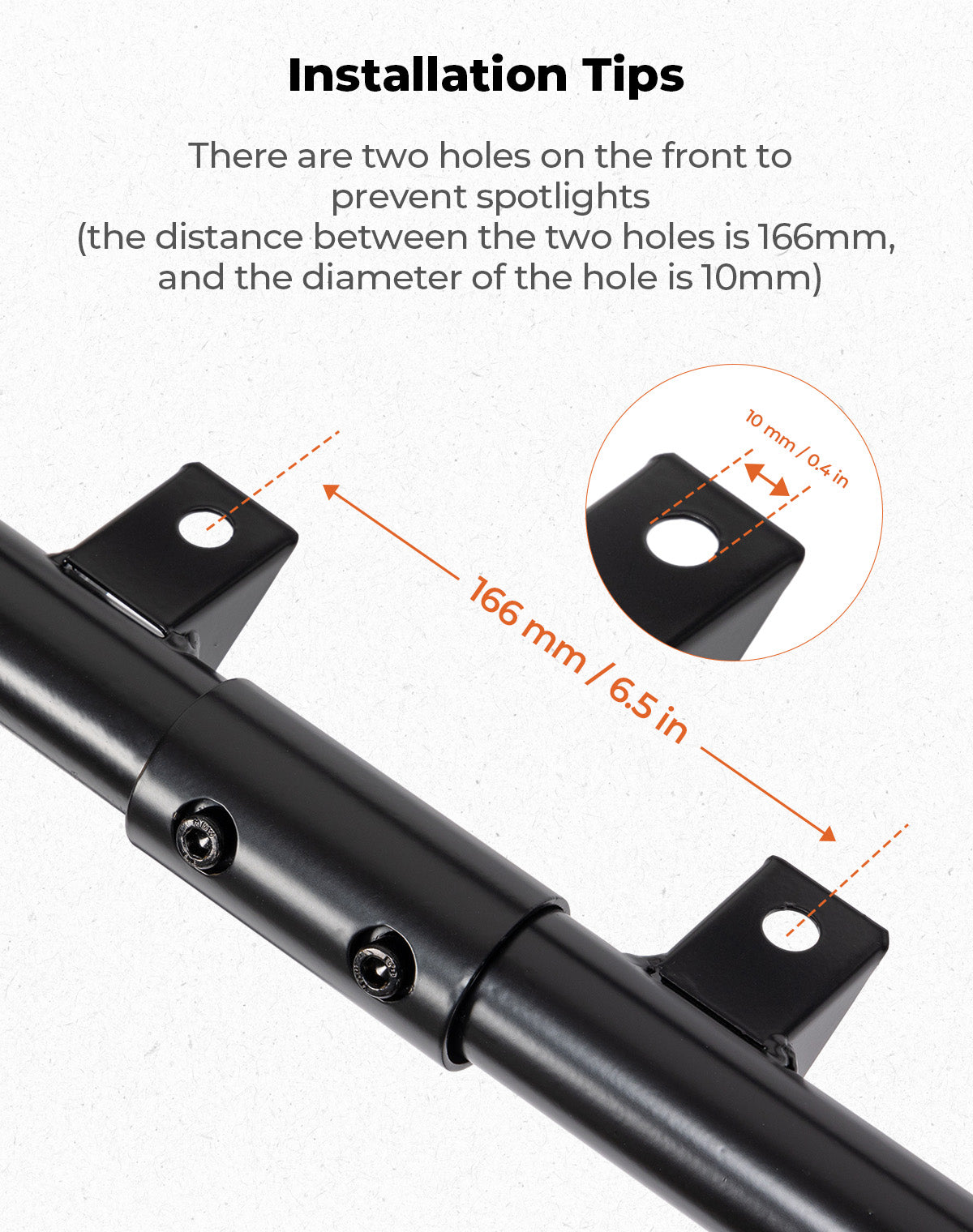 Photo of Front Bumper for Can-Am Commander 2021+ by Kemimoto - Premium for UTVs / Side by Sides