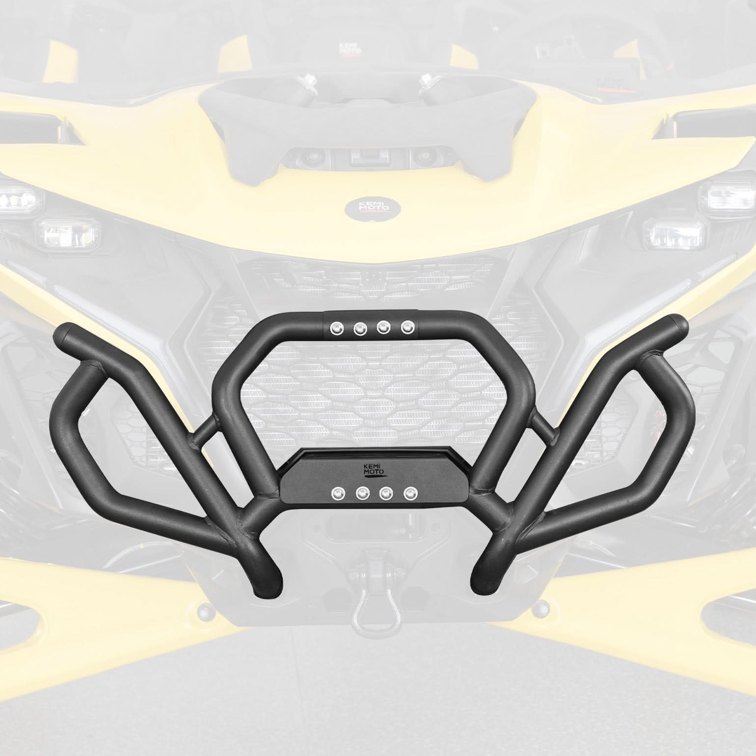 Photo of Kemimoto Front Bumper for Can Am Maverick R 2024+ by Kemimoto - Premium for UTVs / Side by Sides