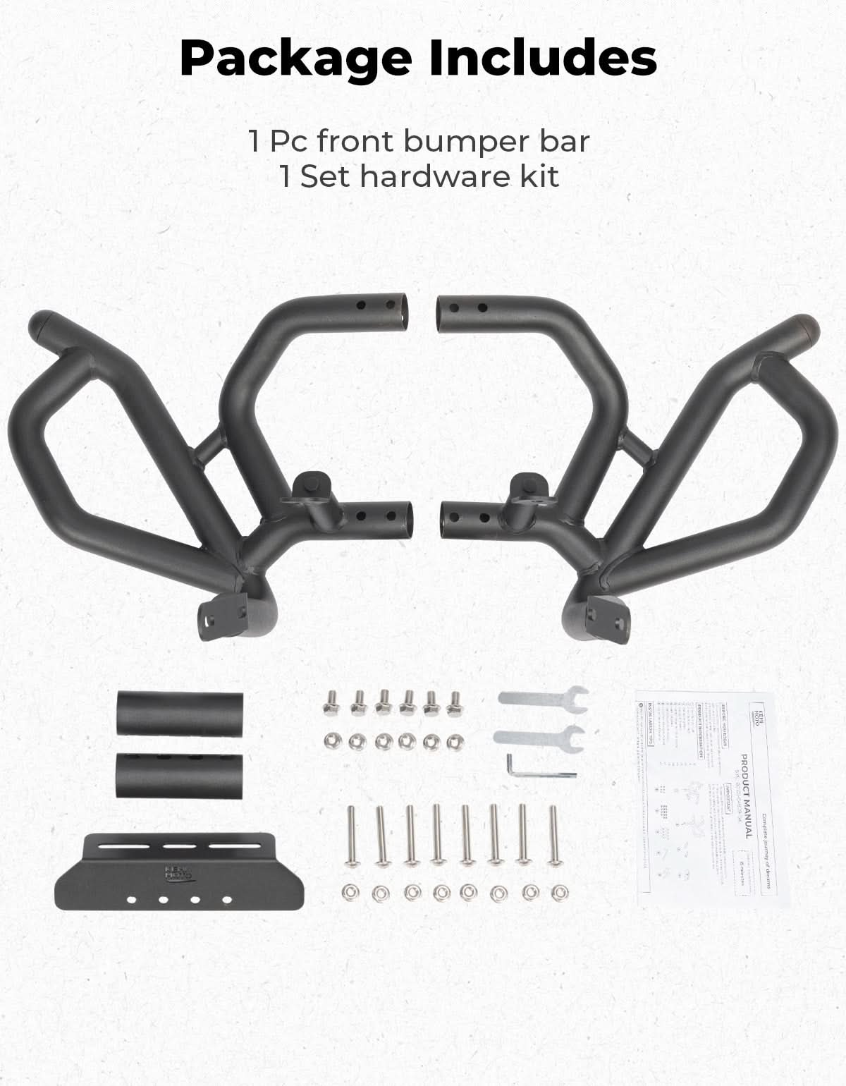 Photo of Kemimoto Front Bumper for Can Am Maverick R 2024+ by Kemimoto - Premium for UTVs / Side by Sides