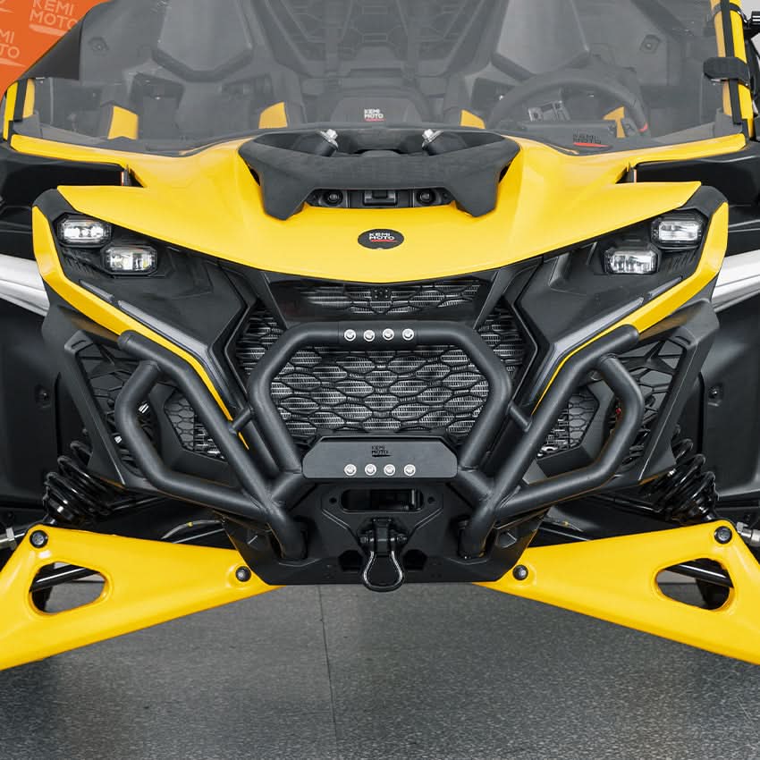 Photo of Kemimoto Front Bumper for Can Am Maverick R 2024+ by Kemimoto - Premium for UTVs / Side by Sides