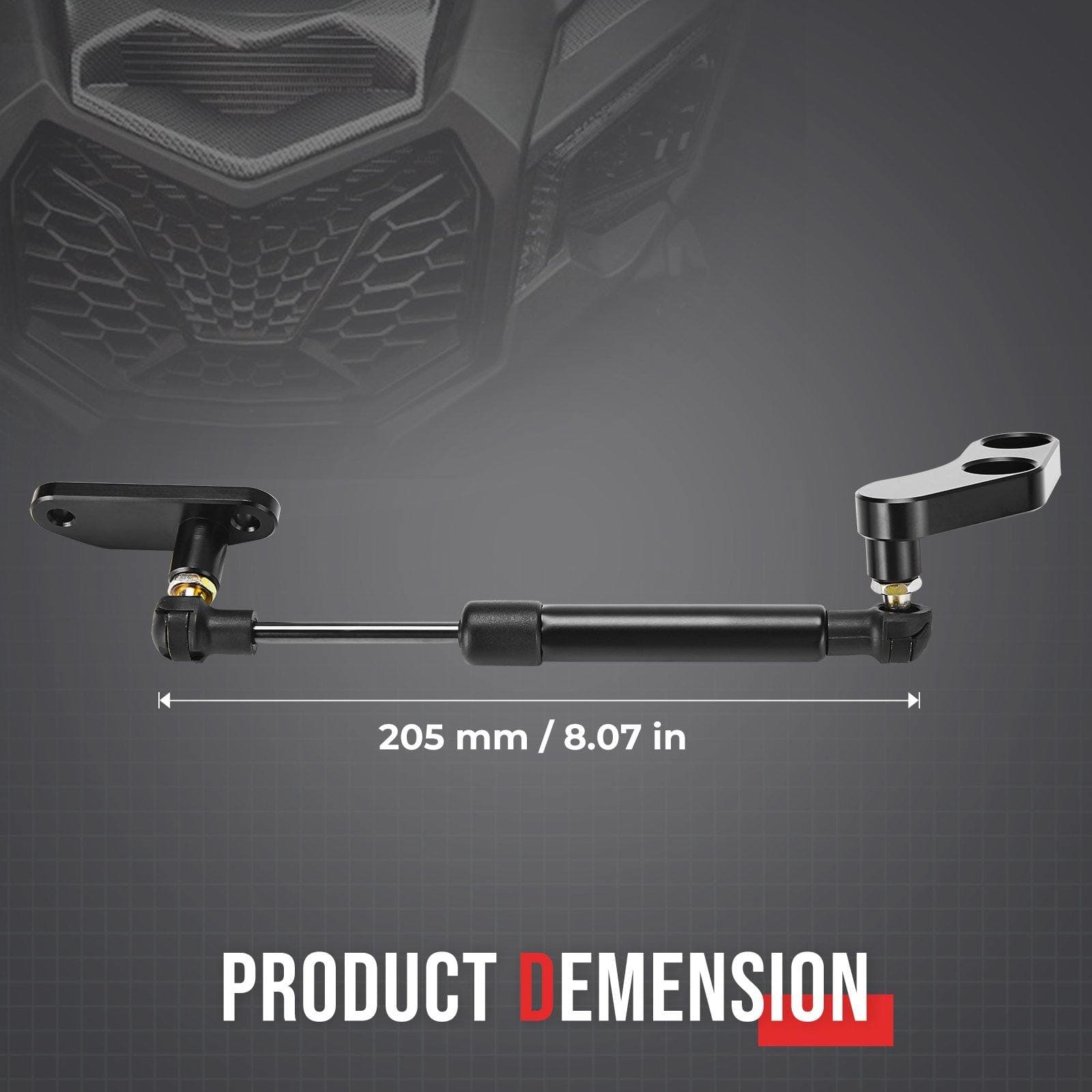 Photo of Strut Lifts Door Opener & Latch Door Handle for Can Am Maverick X3/MAX by Kemimoto - Premium for UTVs / Side by Sides