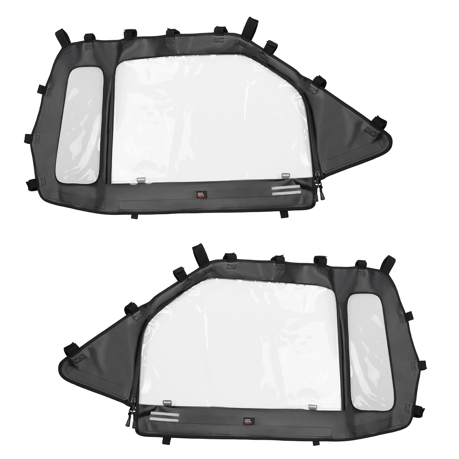 Photo of Kemimoto Front Soft Clear Windshield & Soft Cab Enclosures For Polaris RZR XP 1000 by Kemimoto - Premium for UTVs / Side by Sides
