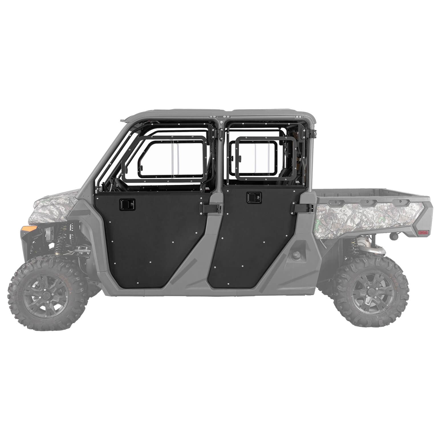 Photo of Kemimoto Full Doors with Sliding Window for CFMOTO UForce 1000 XL 2022+ by Kemimoto - Premium for UTVs / Side by Sides