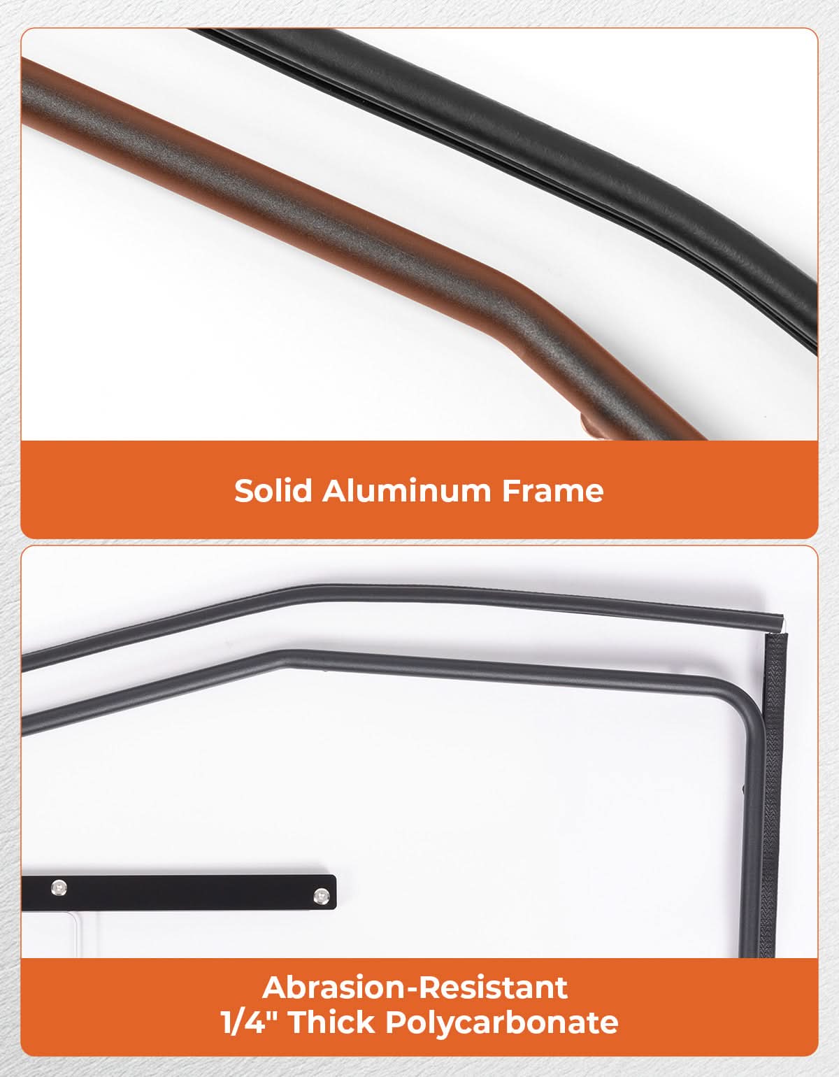 Photo of Ventilated Hard Upper Doors for Can-Am Maverick X3 MAX by Kemimoto - Premium for UTVs / Side by Sides