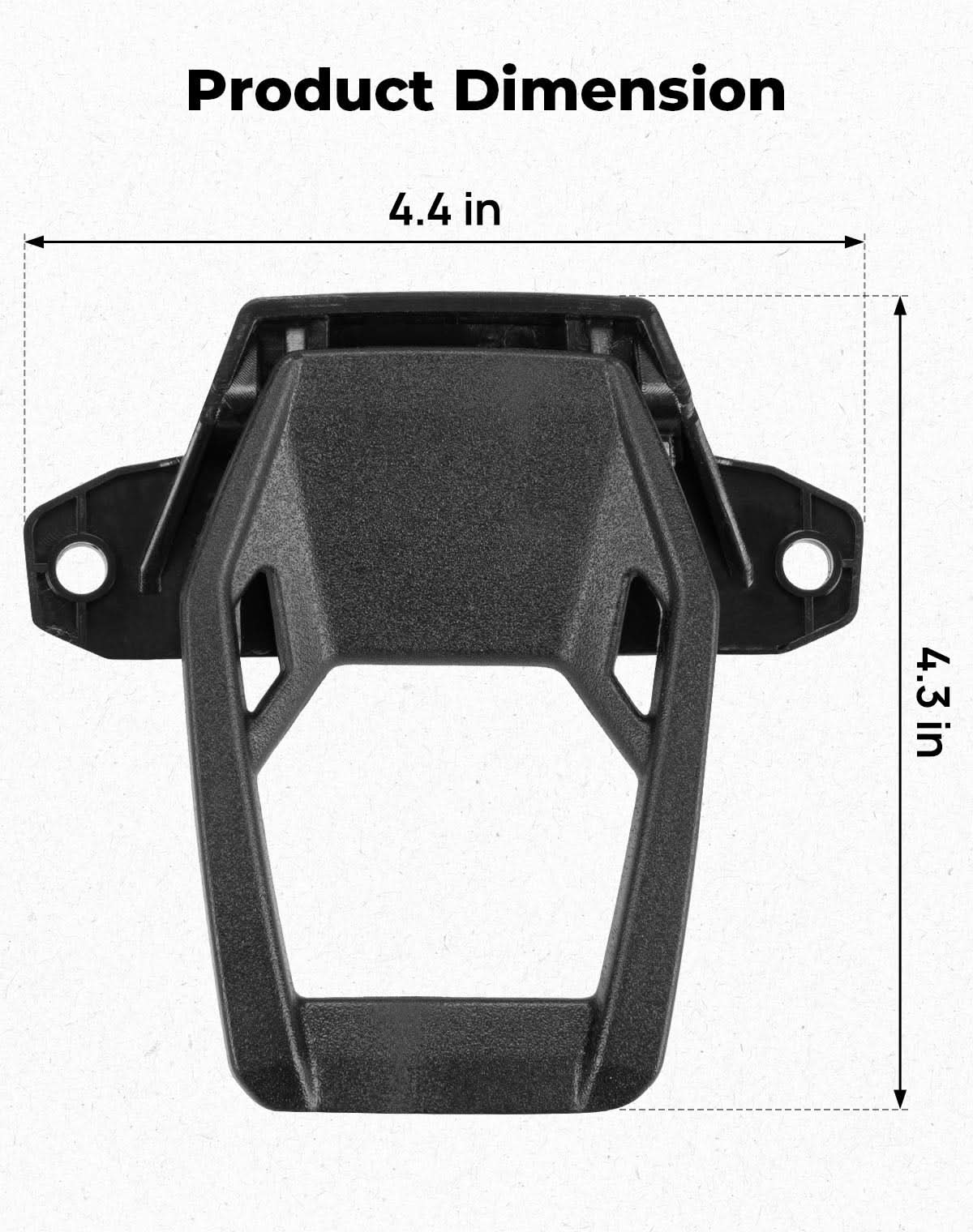 Photo of UTV Inside Door Handle Assembly for Polaris General 1000/4 1000 /XP 1000 /XP 4 1000 Replaces #7082216 by Kemimoto - Premium for UTVs / Side by Sides