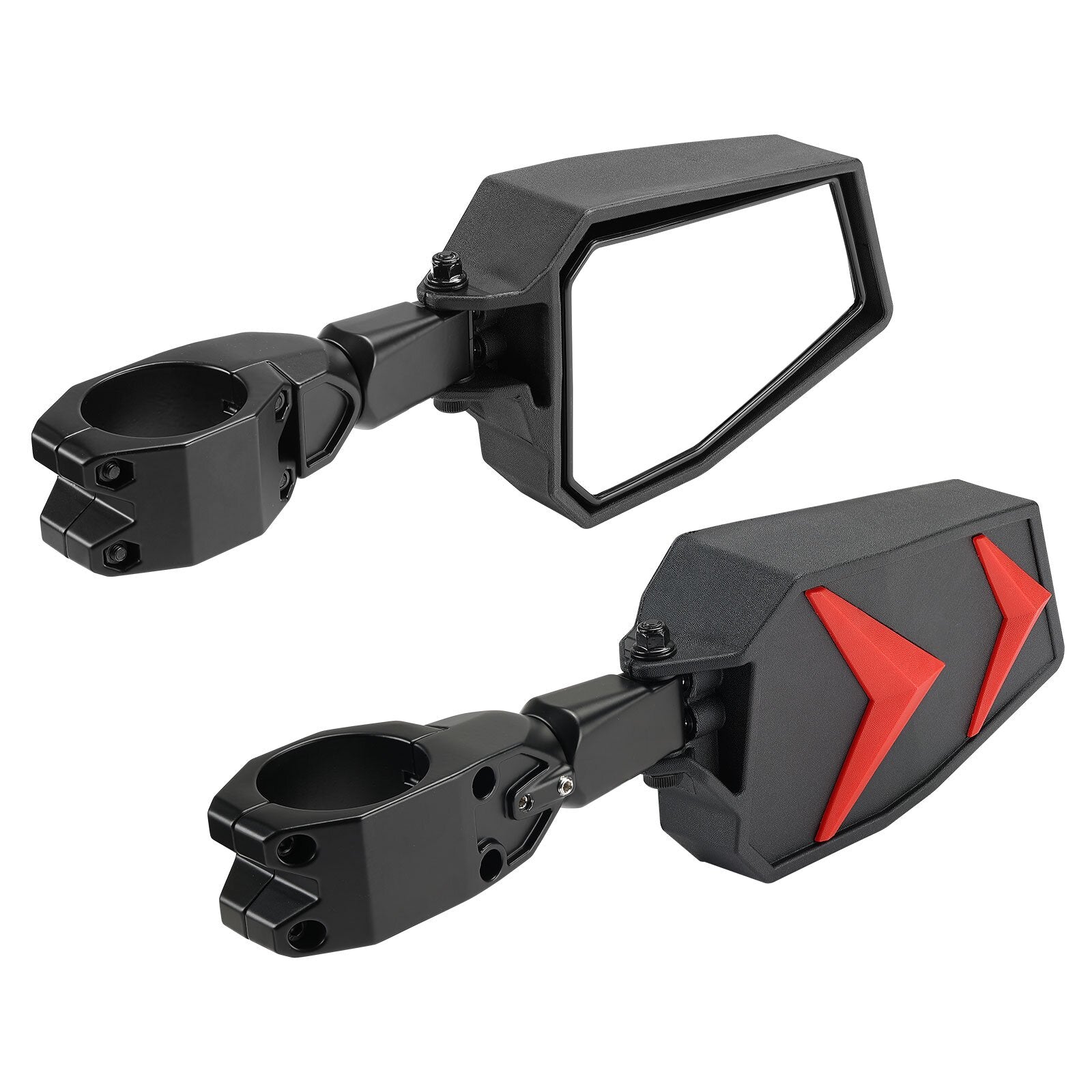 Photo of UTV Side View Mirrors for 1.75- 2" Roll Bar Fit Polaris Ranger by Kemimoto - Premium for UTVs / Side by Sides