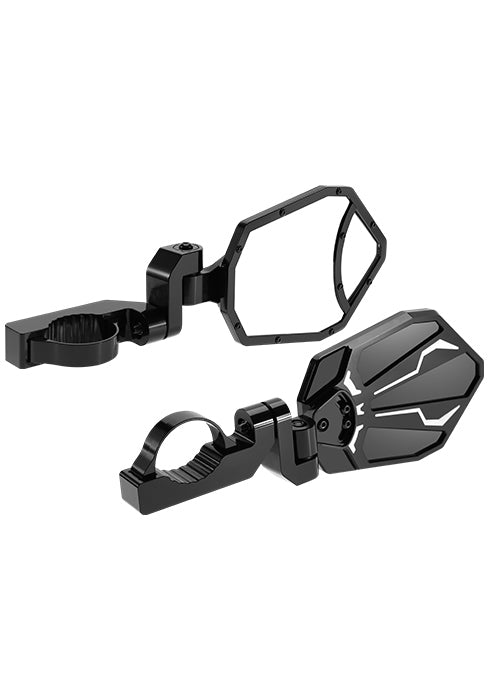Photo of Rear View Side Mirrors & Center Shoulder Bag for Polaris RZR PRO XP/4 by Kemimoto - Premium for UTVs / Side by Sides