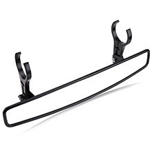 Photo of UTV Side View Mirrors and Center Rearview Mirror with 1.75" or 2" Clamps by Kemimoto - Premium for UTVs / Side by Sides