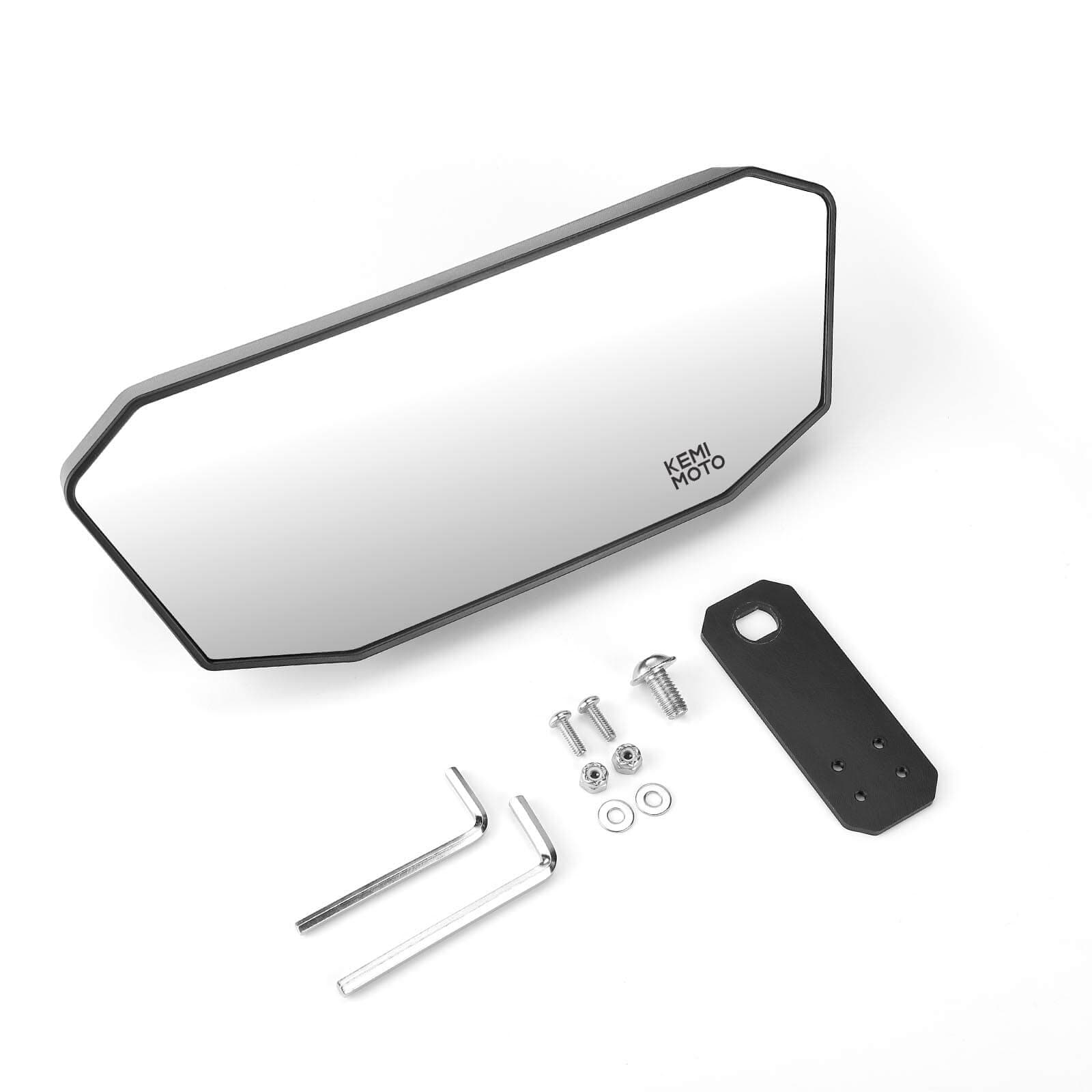 Photo of Rear View Mirror & Under Seat Storage Box for Polaris Ranger XP 1000 by Kemimoto - Premium for UTVs / Side by Sides