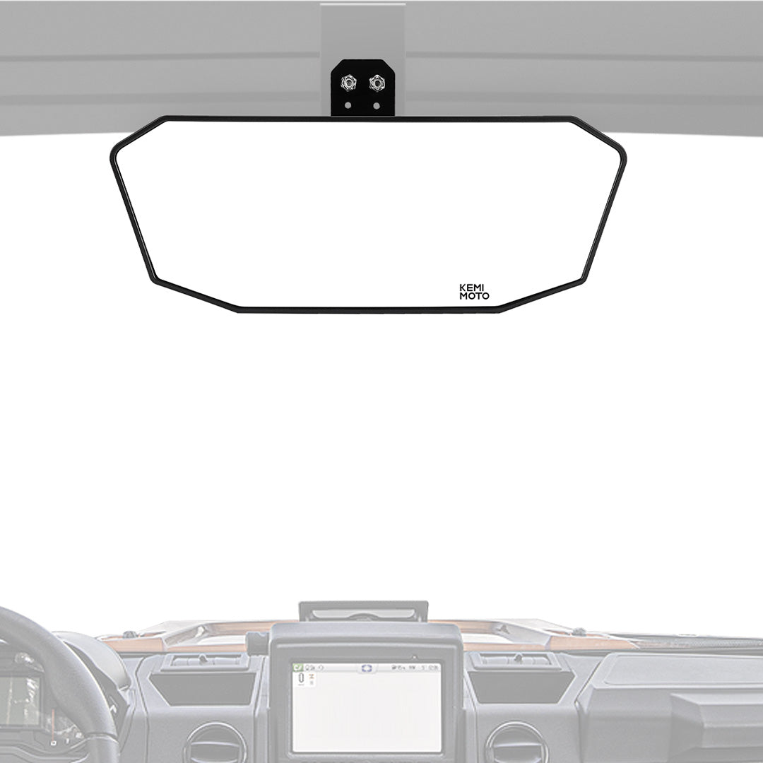 Photo of Upgraded Rear View Mirror for Polaris Ranger 500/570/900/1000 Crew XP by Kemimoto - Premium for UTVs / Side by Sides