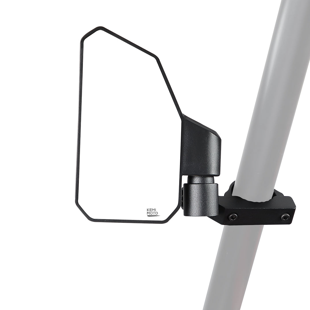 Photo of UTV Side Mirrors Fit with Windshield for 1.6"-2" Roll Bar by Kemimoto - Premium for UTVs / Side by Sides