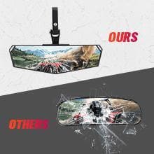 Photo of 1.5-2" Rear view Mirror for Polaris RZR/Pioneer/Talon/ X3/ CFMOTO/Kawasaki by Kemimoto - Premium for UTVs / Side by Sides