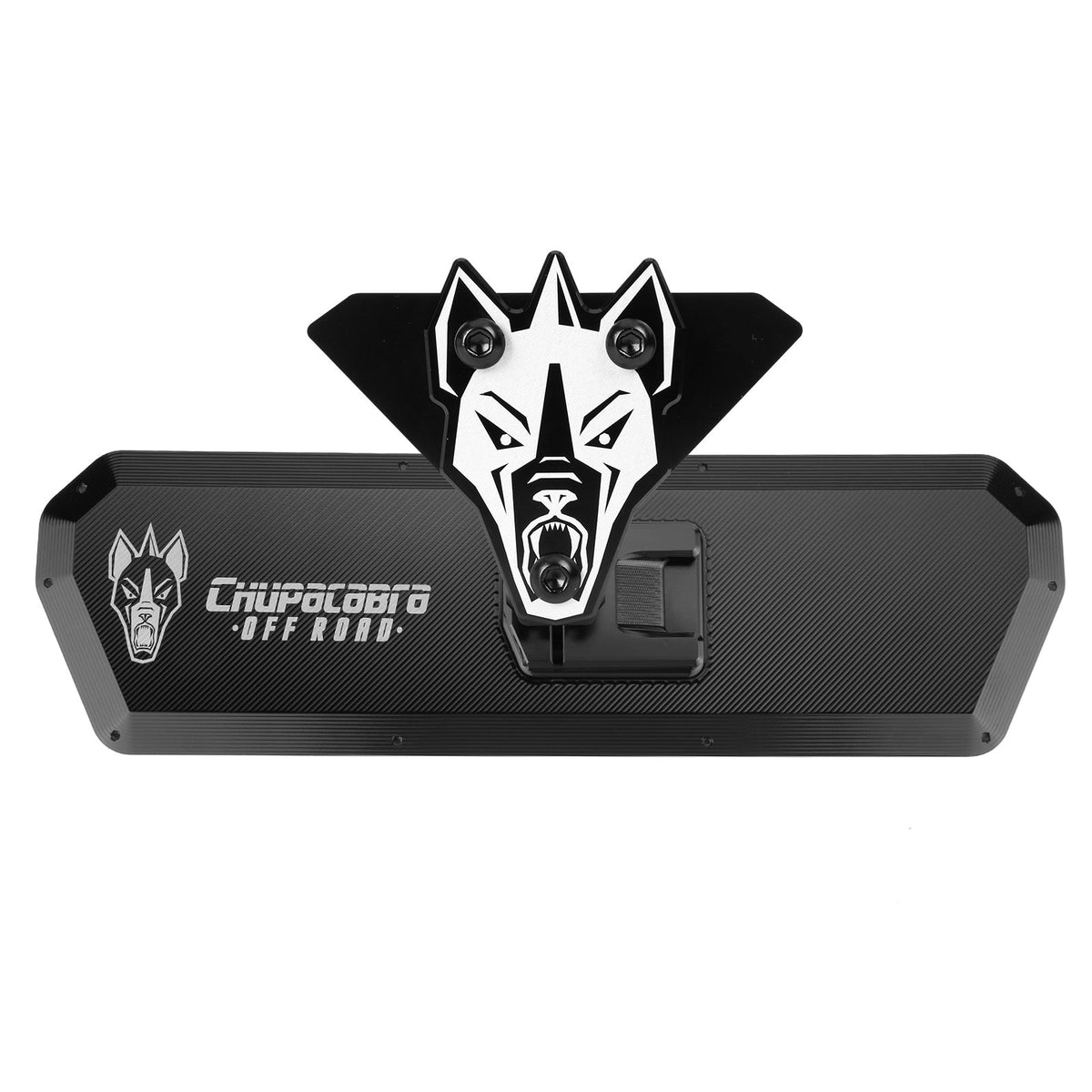 X3 Specific Super DELUXE 11" Offroad UTV Center Rearview Mirror - Huge Field of Vision + Adjustable Dual Mount (2023)