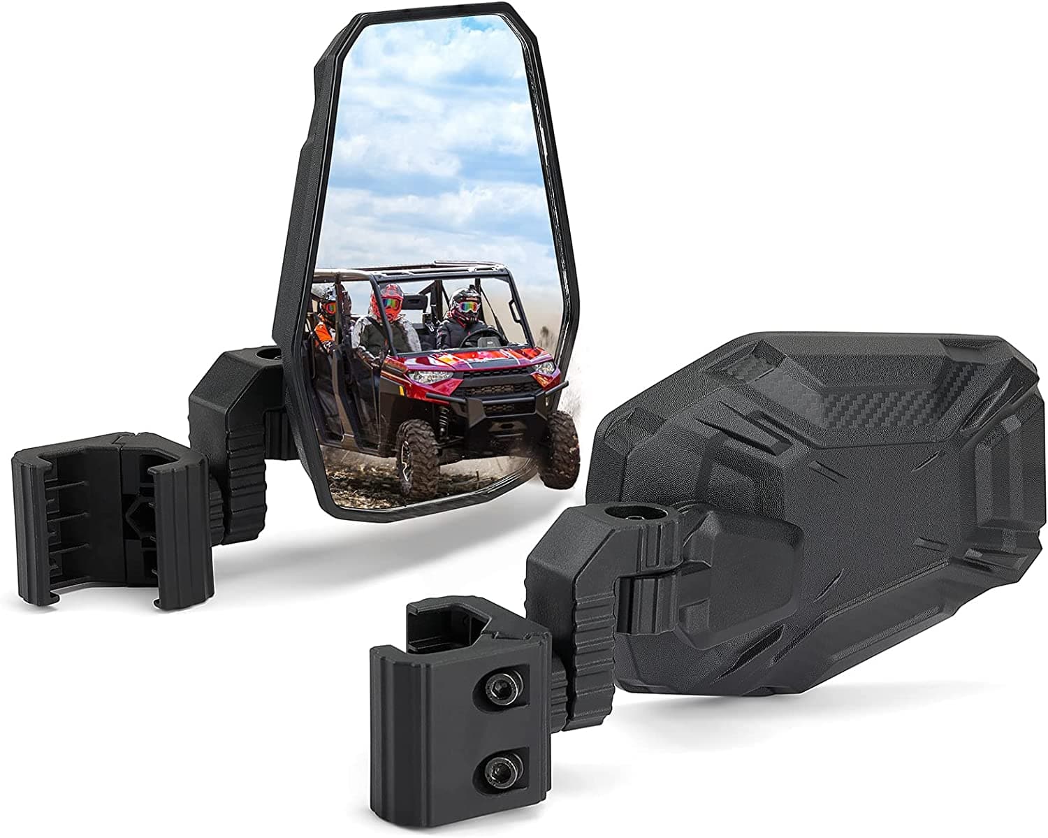 Photo of UTV Side Mirrors for Polaris Ranger/ Can-Am Defender/ Maverick Trail by Kemimoto - Premium for UTVs / Side by Sides