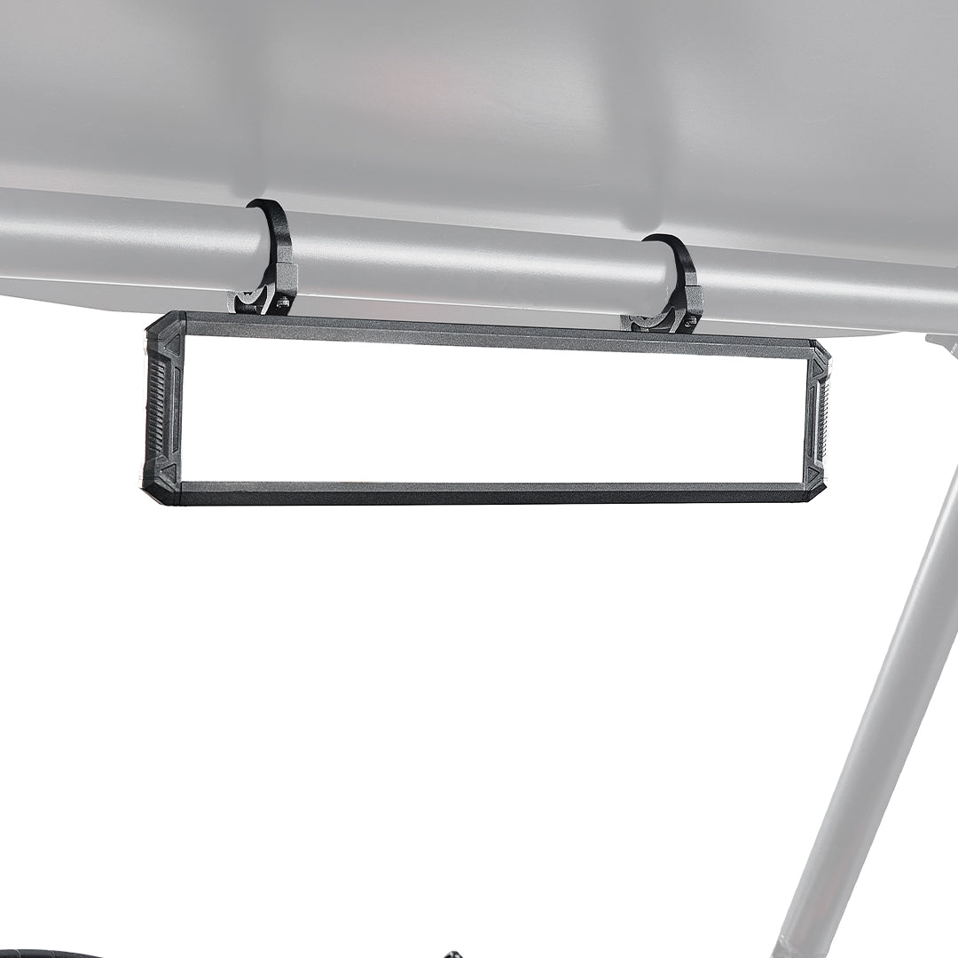 Photo of UTV Rear View Mirror with 1.65"-2" Sturdy Gear Clamp by Kemimoto - Premium for UTVs / Side by Sides