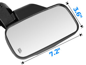 Photo of Mini Youth UTV Side Mirrors for Polaris RZR 170 by Kemimoto - Premium for UTVs / Side by Sides