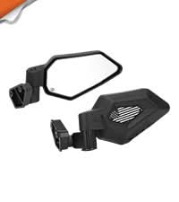 Photo of UTV Side Mirrors Automatic Folding and Resetting in The Event of Collision Compatible with Can Am Maverick R and R Max X/X RS/X RS with Smart-Shox 2024 2025, Shatterproof Glass by Kemimoto - Premium for UTVs / Side by Sides