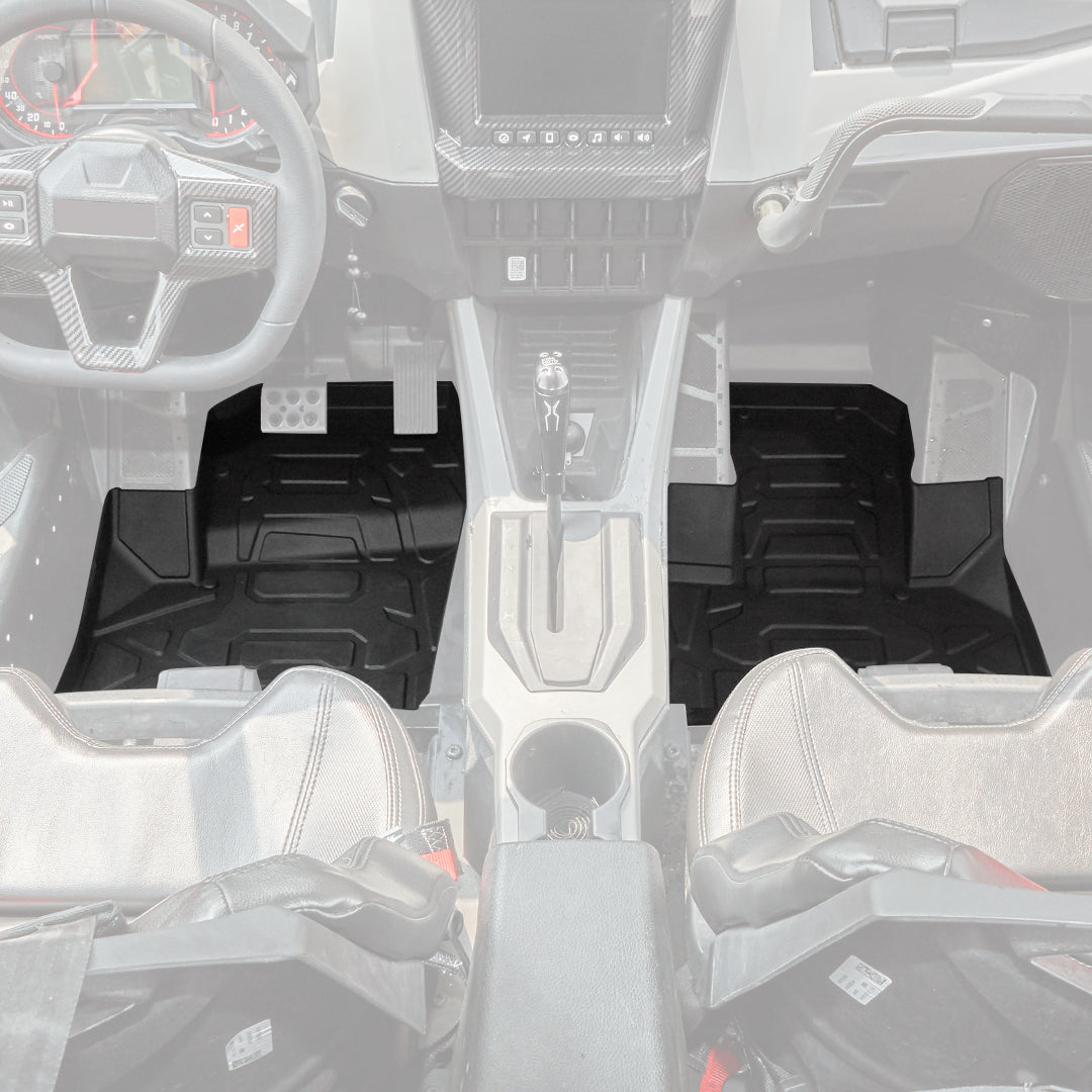 Photo of Kemimoto Floor Mats Liners For Polaris RZR PRO XP 2020-2024 by Kemimoto - Premium for UTVs / Side by Sides