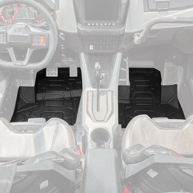 Photo of Kemimoto Floor Mats Liners For Polaris RZR PRO XP 2020-2024 by Kemimoto - Premium for UTVs / Side by Sides