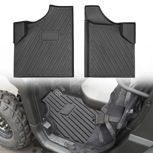 Photo of TPE Floor Mats for Can-Am Defender 2016-2024 by Kemimoto - Premium for UTVs / Side by Sides