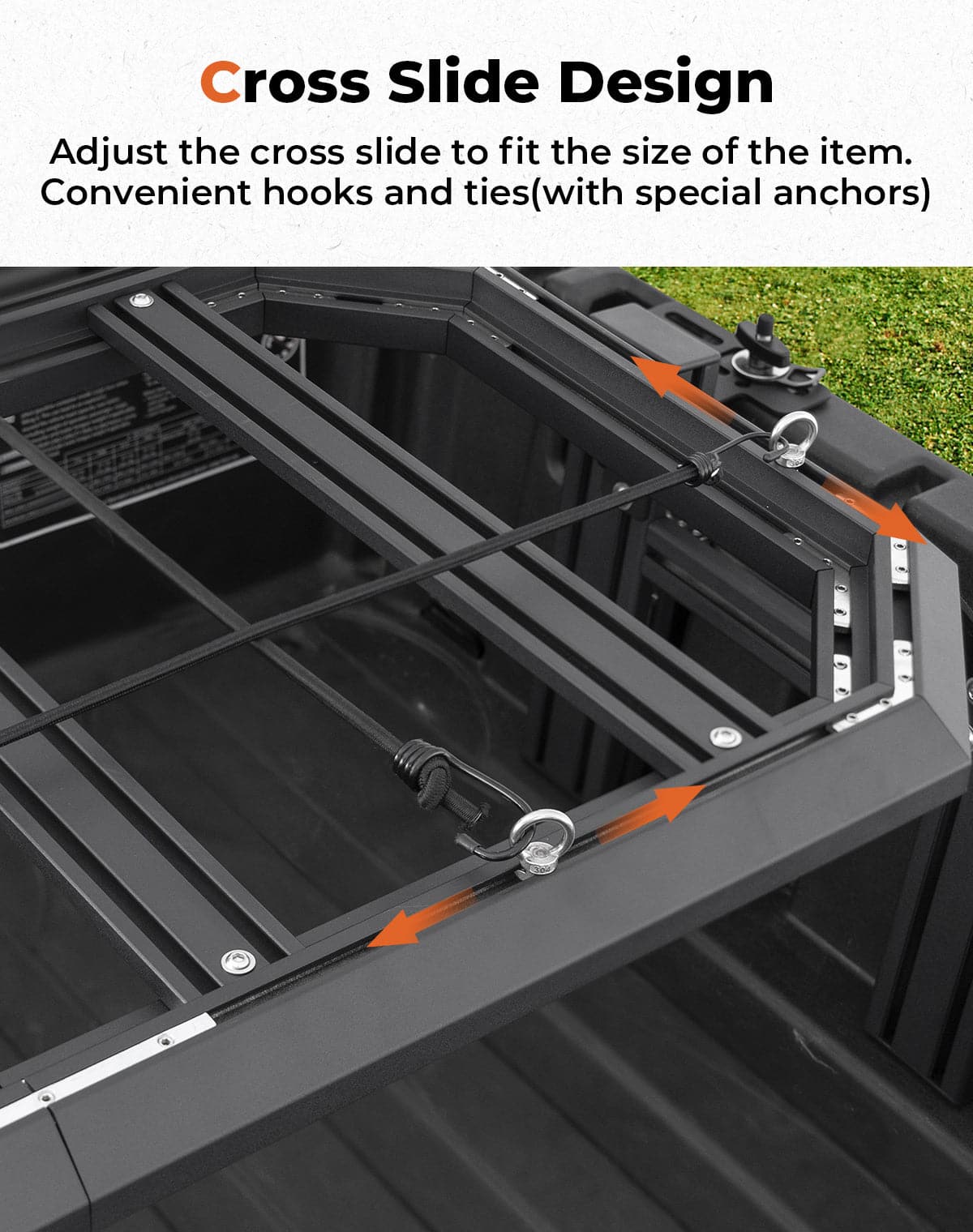 Photo of UTV Rear Rack for Can-Am Defender HD10|9|8|7|5 by Kemimoto - Premium for UTVs / Side by Sides