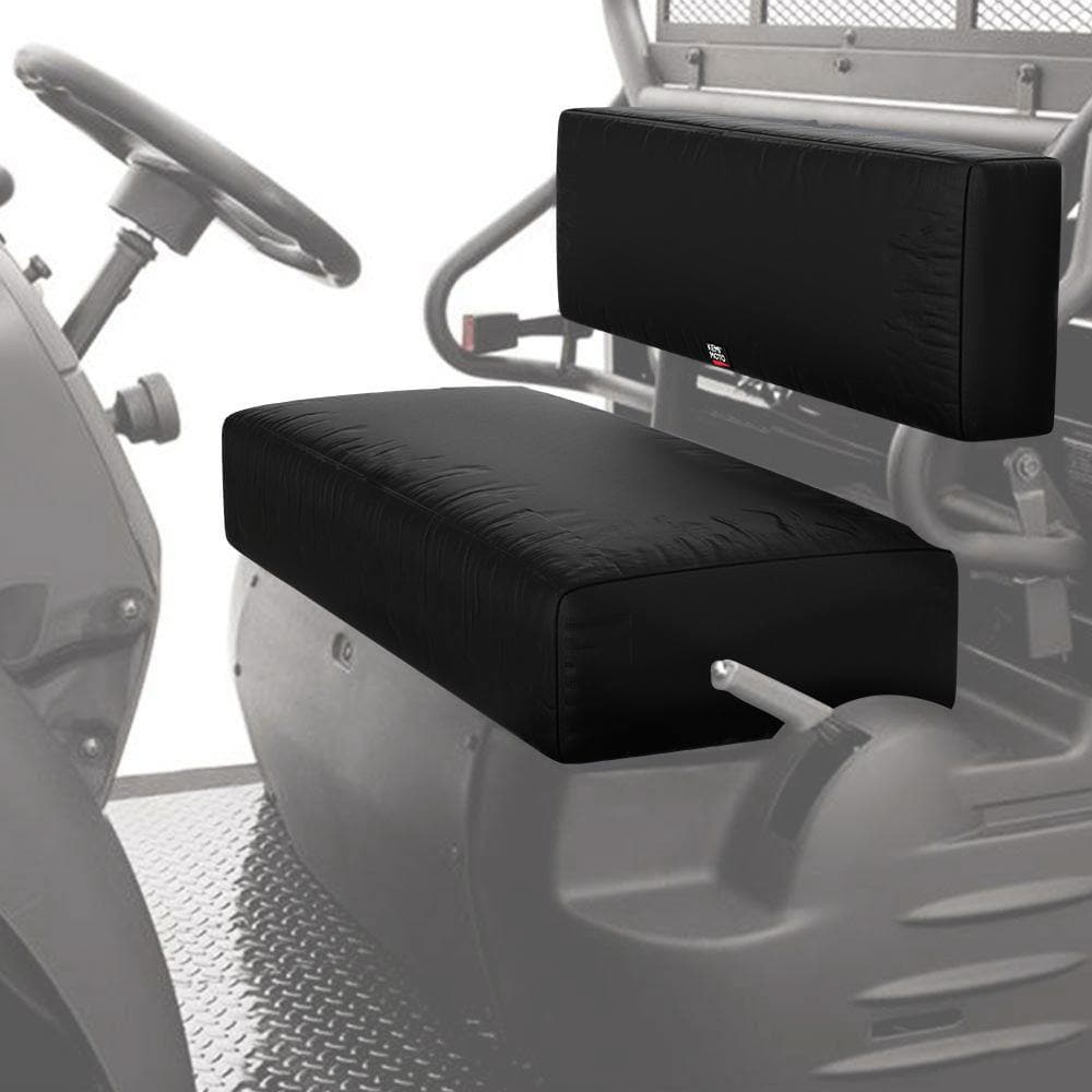 Photo of Black Seat Cover for KAWASAKI MULE 4010 3010 4000 by Kemimoto - Premium for UTVs / Side by Sides