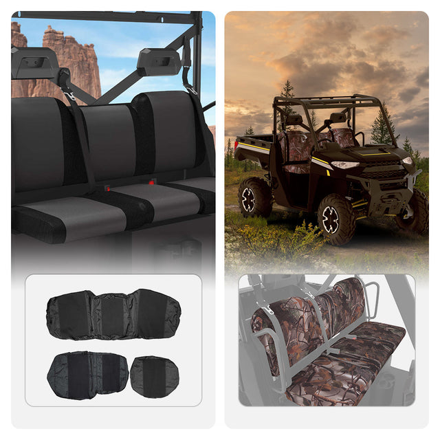 Photo of Waterproof Seat Cover & Camouflage Seat Cover for Ranger 1000/ XP 1000 by Kemimoto - Premium for UTVs / Side by Sides