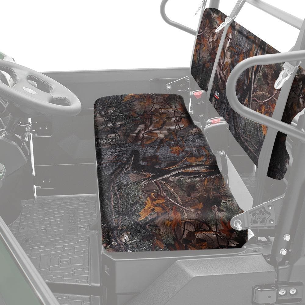 Photo of Front Bench Camo Seat Cover for Kawasaki Mule by Kemimoto - Premium for UTVs / Side by Sides
