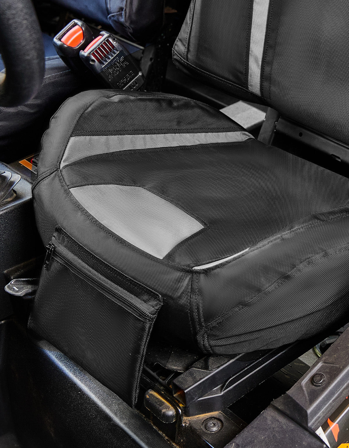 Photo of Seat Covers Water-Resistant 1680D for Polaris RZR XP 1000/Turbo 2014-2023 by Kemimoto - Premium for UTVs / Side by Sides