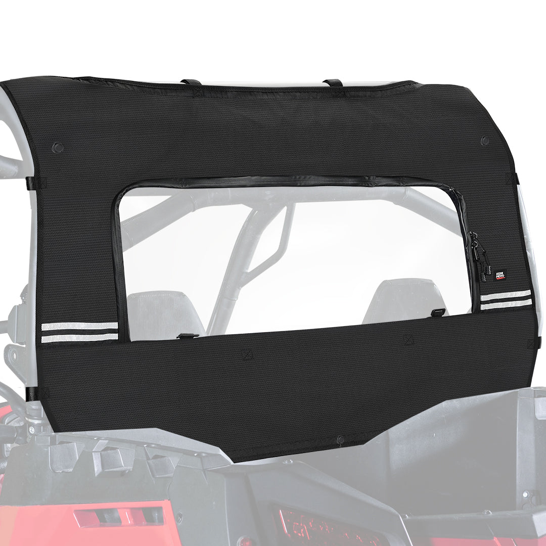 Photo of Rear Windshield Roll Up/Down for CFmoto ZForce 500 | 800 | 1000 by Kemimoto - Premium for UTVs / Side by Sides