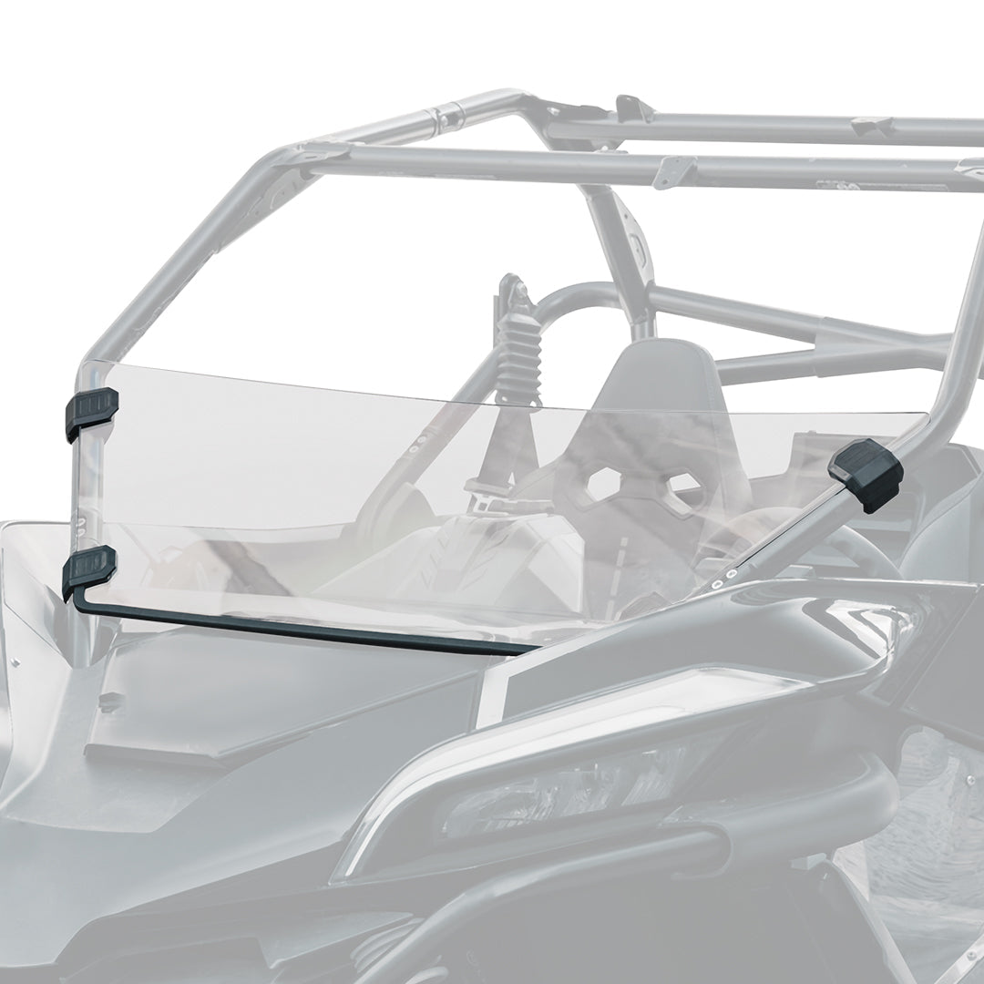 Photo of Kemimoto Front Half Windshield for CFMOTO ZForce 950 by Kemimoto - Premium for UTVs / Side by Sides