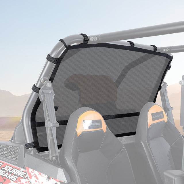 Photo of Soft Rear Window Net for Polaris RZR XP/ XP 4 1000 by Kemimoto - Premium for UTVs / Side by Sides