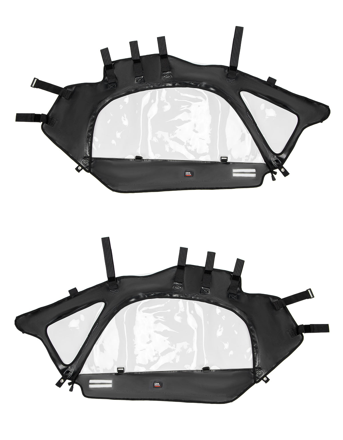 Photo of Upgraded Soft Cab Enclosure Upper Doors for Can-Am Maverick X3 by Kemimoto - Premium for UTVs / Side by Sides