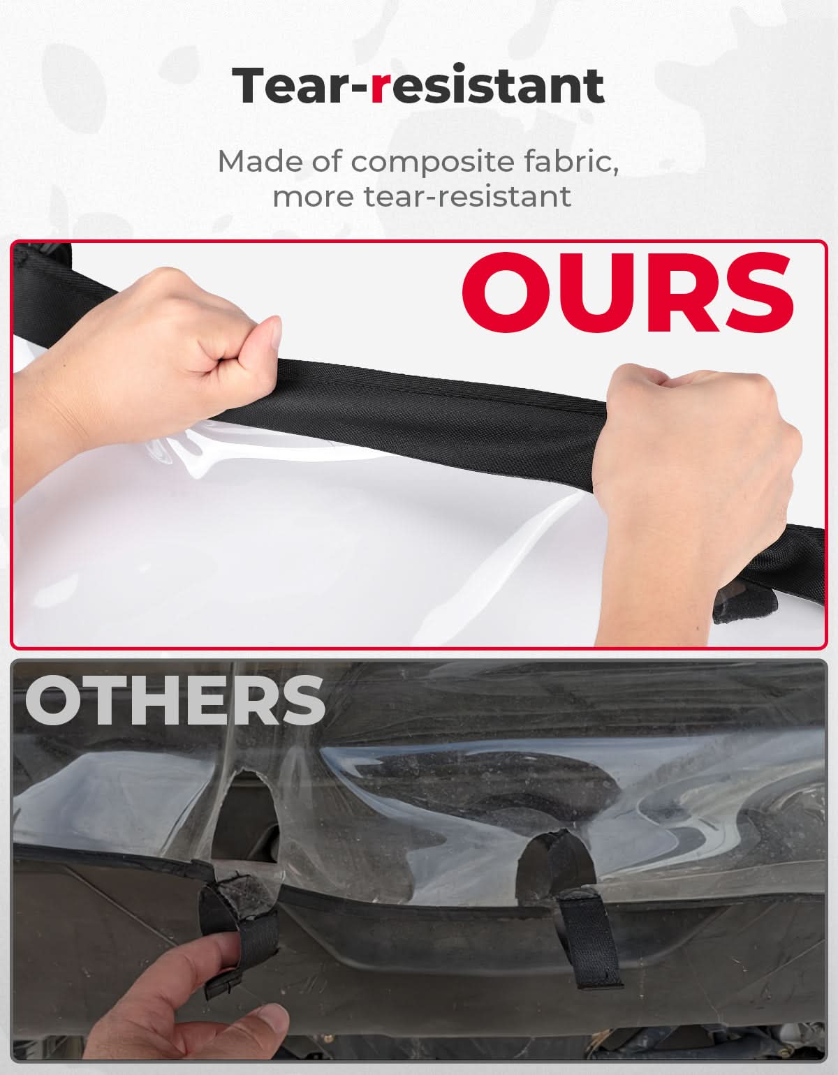 Photo of Soft Cab Enclosures & Soft Rear Windshield for Can-Am Maverick X3 by Kemimoto - Premium for UTVs / Side by Sides
