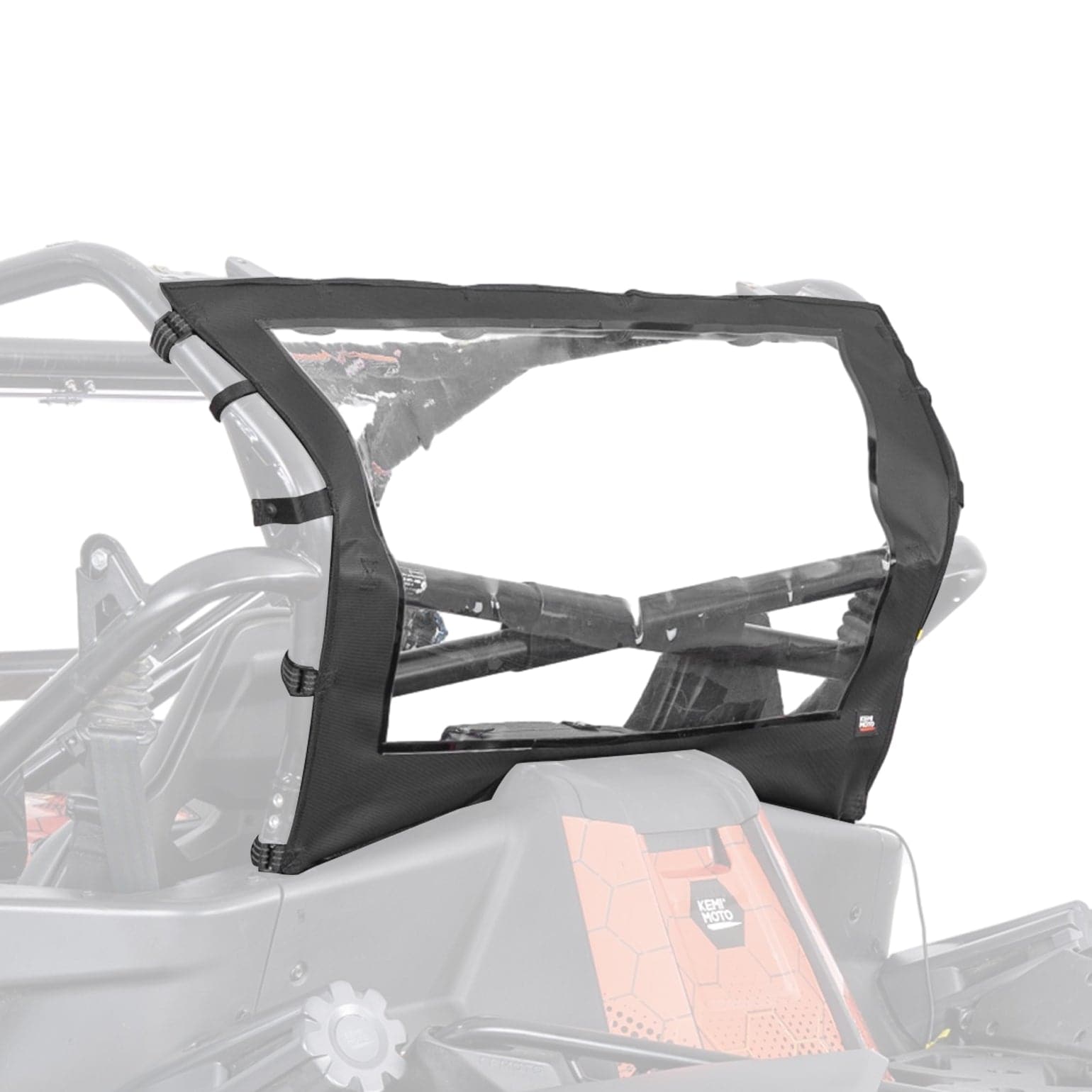 Photo of UTV Soft Rear Windshield for CFMOTO ZForce 950 by Kemimoto - Premium for UTVs / Side by Sides