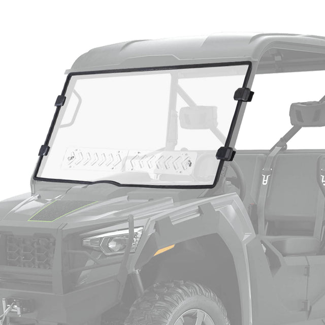 Photo of Vented Front Full Windshield for Tracker 800SX | Arctic Cat Prowler Pro by Kemimoto - Premium for UTVs / Side by Sides