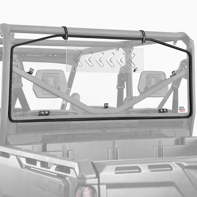 Photo of Vented Sliding Rear Windshield for Can Am Defender HD10|9|8|7|5 by Kemimoto - Premium for UTVs / Side by Sides