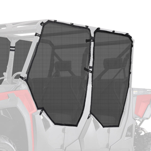 Photo of Side Window Net Doors for Tracker 800SX CREW by Kemimoto - Premium for UTVs / Side by Sides
