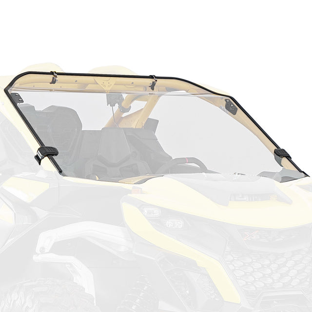 Photo of Kemimoto Front Full Windshield for Can Am Maverick R 2024+ by Kemimoto - Premium for UTVs / Side by Sides