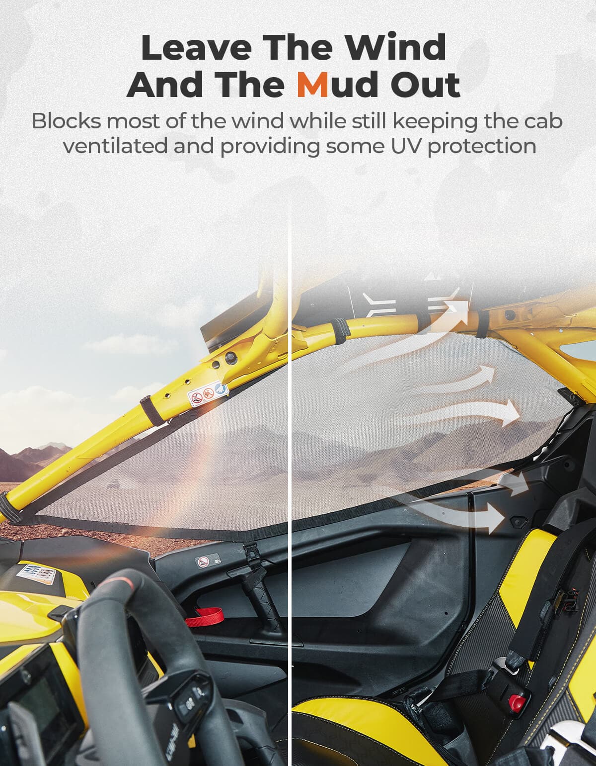 Window Nets for Can-Am Maverick R 2024+