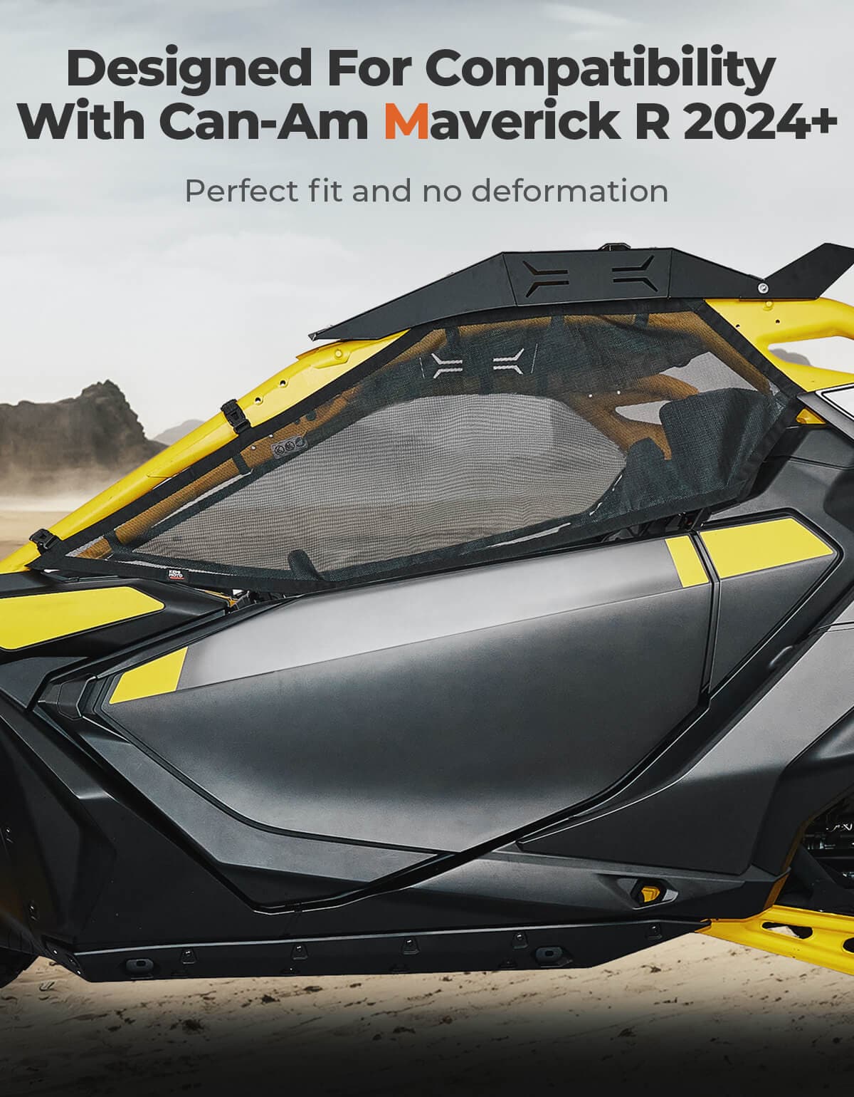Window Nets for Can-Am Maverick R 2024+