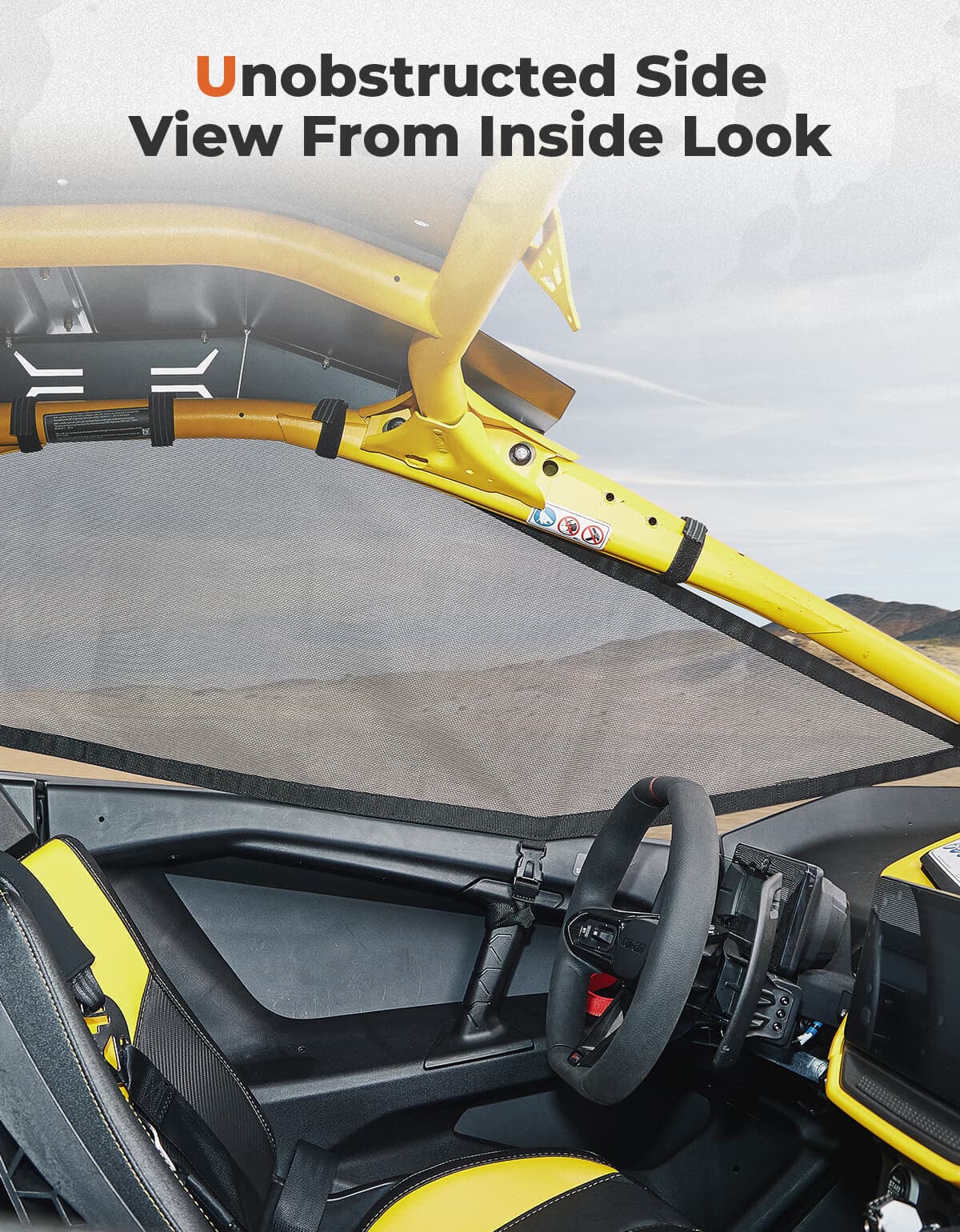 Window Nets for Can-Am Maverick R 2024+