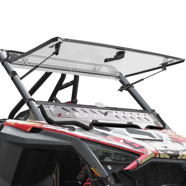 Photo of Upgraded Flip Windshield with Slide Window for 2020-2024 RZR PRO XP/4 by Kemimoto - Premium for UTVs / Side by Sides